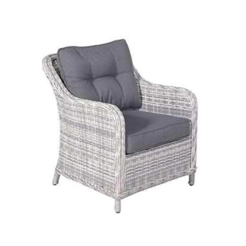 Garden Impressions Nova Lounge Tuinstoel - Licht Grijs