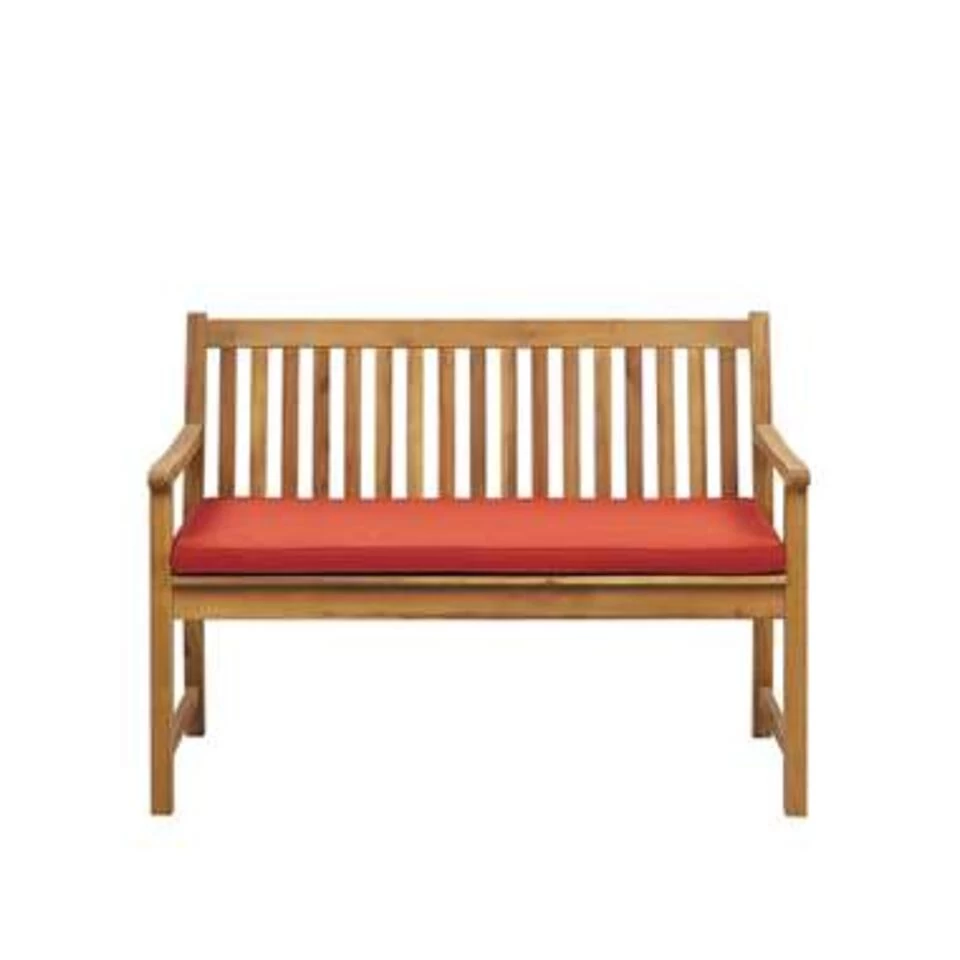 Beliani Tuinbank VIVARA - Lichte Houtkleur Fsc® Gecertificeerd Acaciahout