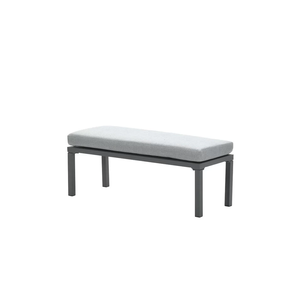 Garden Impressions Brendon Sportbank 120x45 Cm - Licht Grijs
