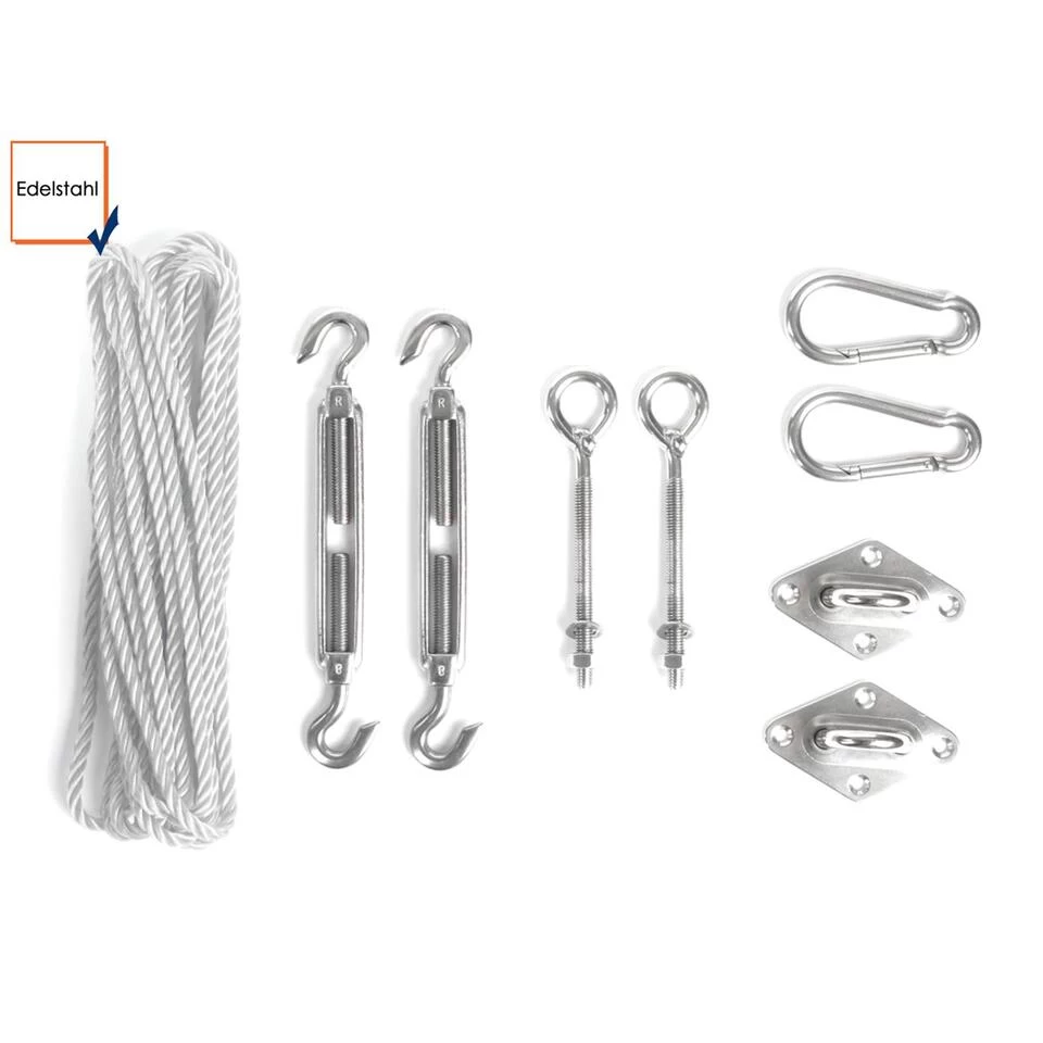 Shadow Comfort Waterafstotend, Driehoek 4x4x4,m Warm Grey Metset - Afbeelding 3