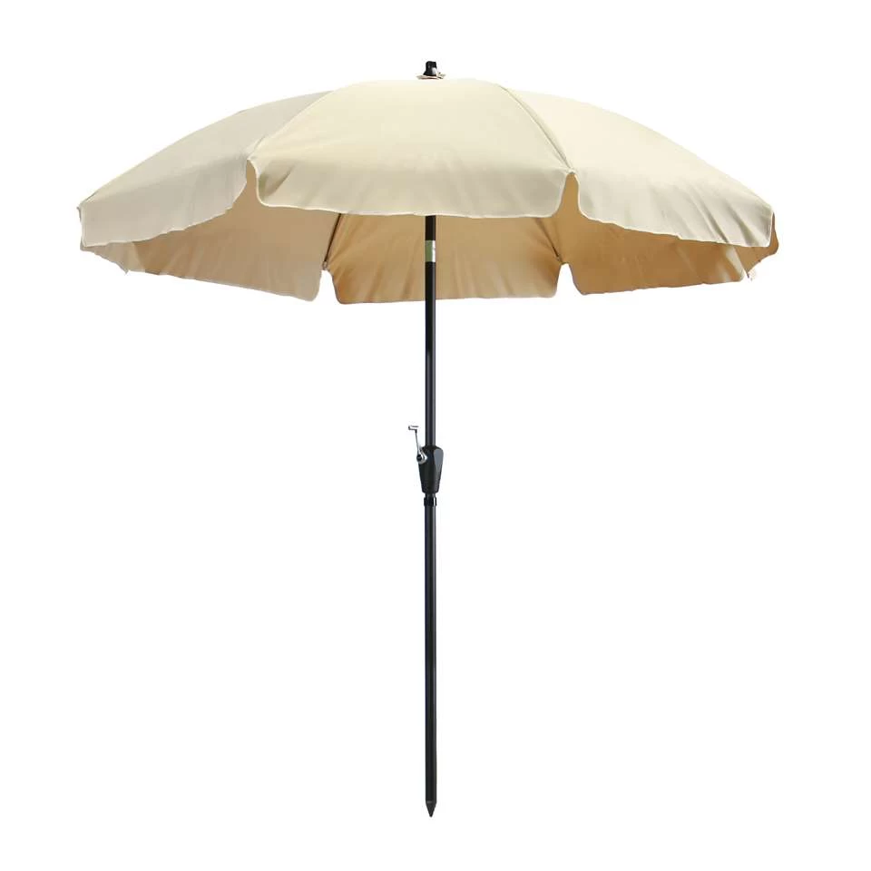 Madison - Parasol Lanzarote Round Ecru - 250cm - Beige - Afbeelding 2