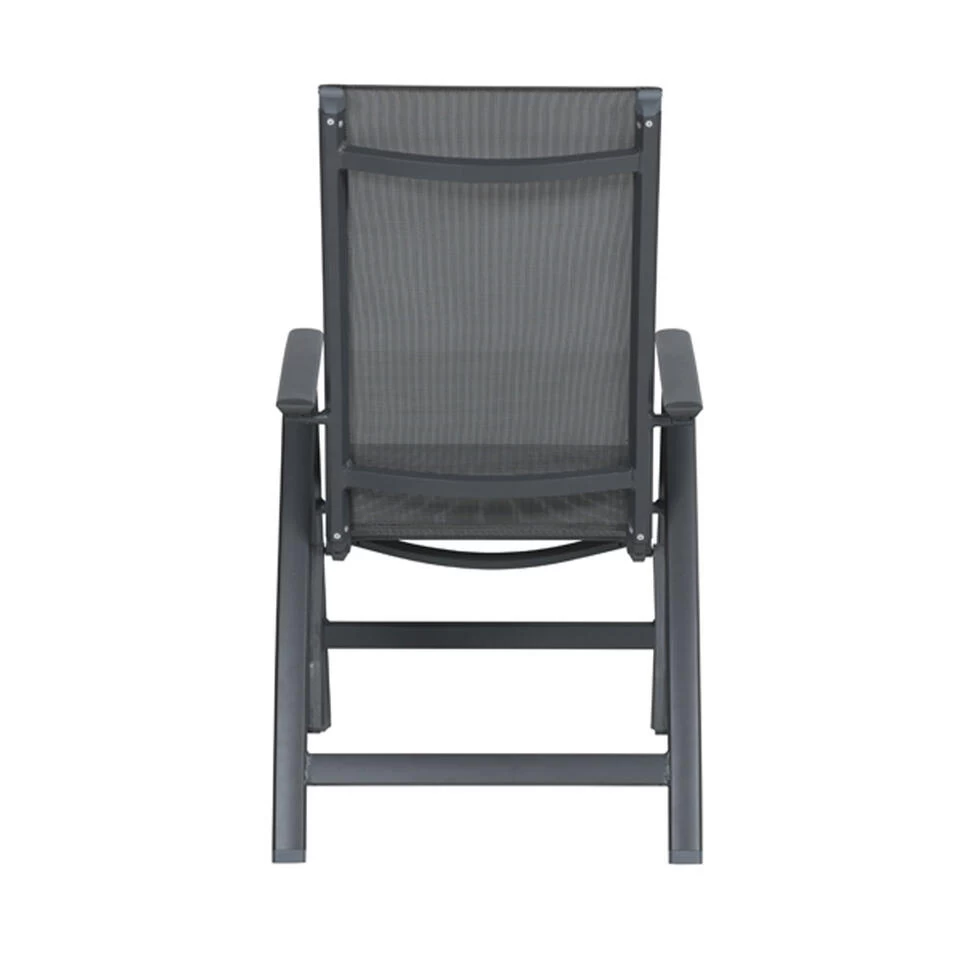 Garden Impressions Santana Tuinstoel Verstelbaar - Donker Grijs - Afbeelding 2