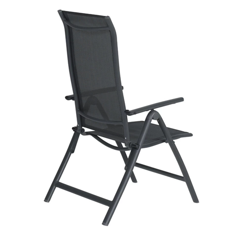 Garden Impressions Santos Verstelbare Tuinstoel - Donker Grijs - Afbeelding 4