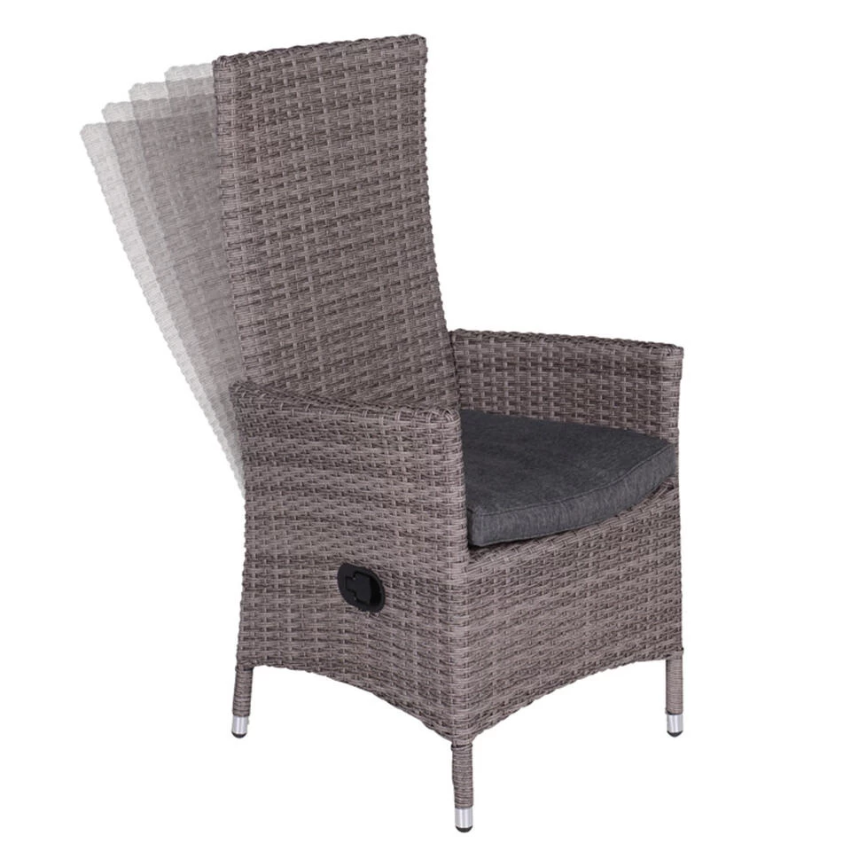 Garden Impressions Nice Verstelbare - Stoel Grijs - Afbeelding 4