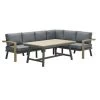 Garden Impressions Samos Lounge Dining Set - Mystic Grijs