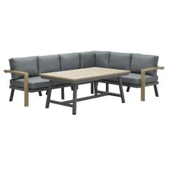 Garden Impressions Samos Lounge Dining Set - Mystic Grijs