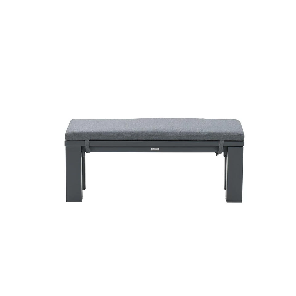 Garden Impressions Nika Sportbank 115,5 X 43 Cm - Donker Grijs - Afbeelding 3