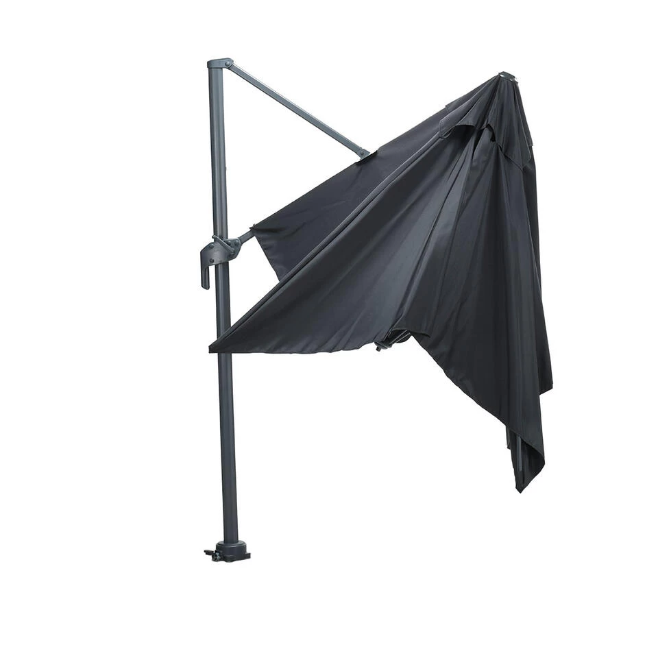 Garden Impressions Hawaii M Zweefparasol 270x270 Cm Zwart - Afbeelding 4