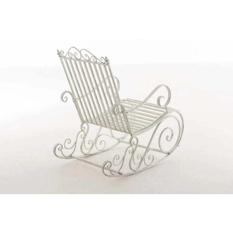 Clp Schommelstoel Smilla Antiek Wit - Afbeelding 4