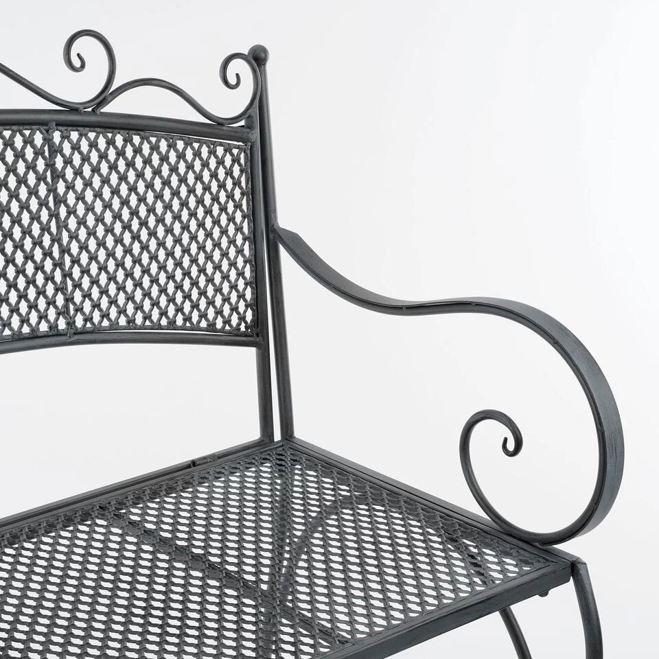 Mica Decorations Provence Tuinbank - Grijs - Afbeelding 2