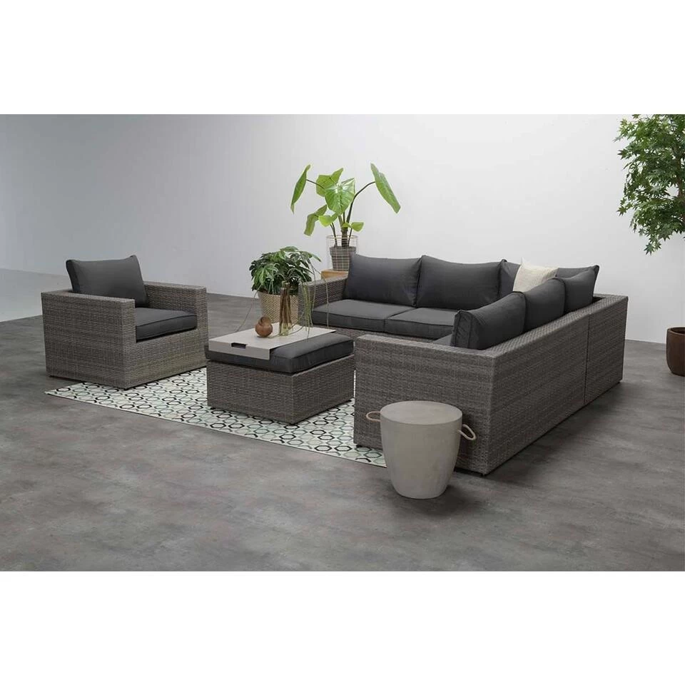 Garden Impressions Altea Lounge Tuinstoel - Grijs - Afbeelding 2