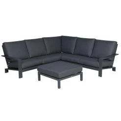 Garden Impressions Coba Loungeset 4-delig - Donker Grijs