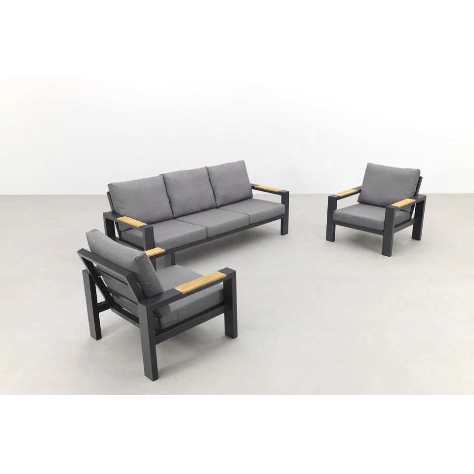 VDG Hammelton Stoel-bank Loungeset - 3-delig - Afbeelding 2