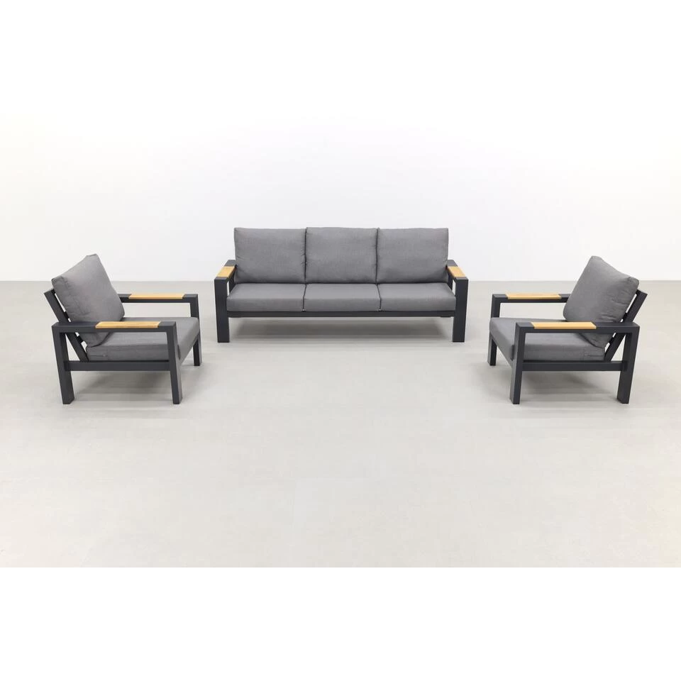 VDG Hammelton Stoel-bank Loungeset - 3-delig - Afbeelding 4