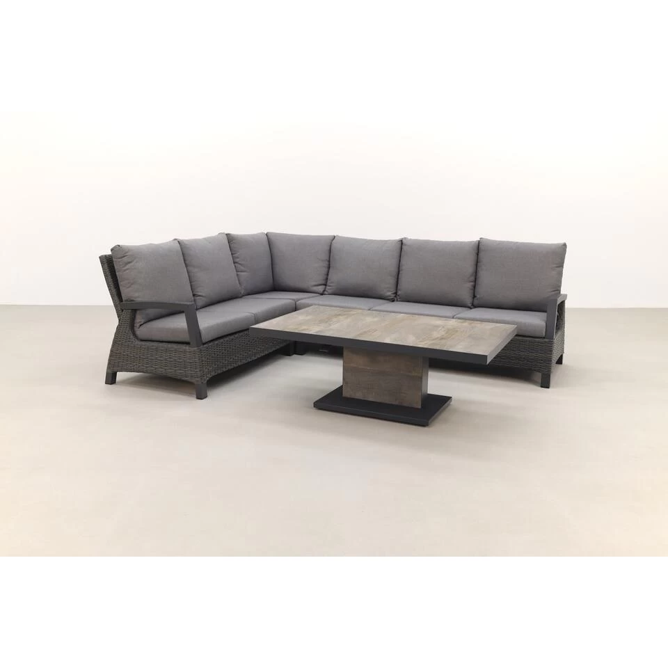 VDG Darwin/Jersey Deluxe Lounge Dining Set - Antraciet - Afbeelding 4