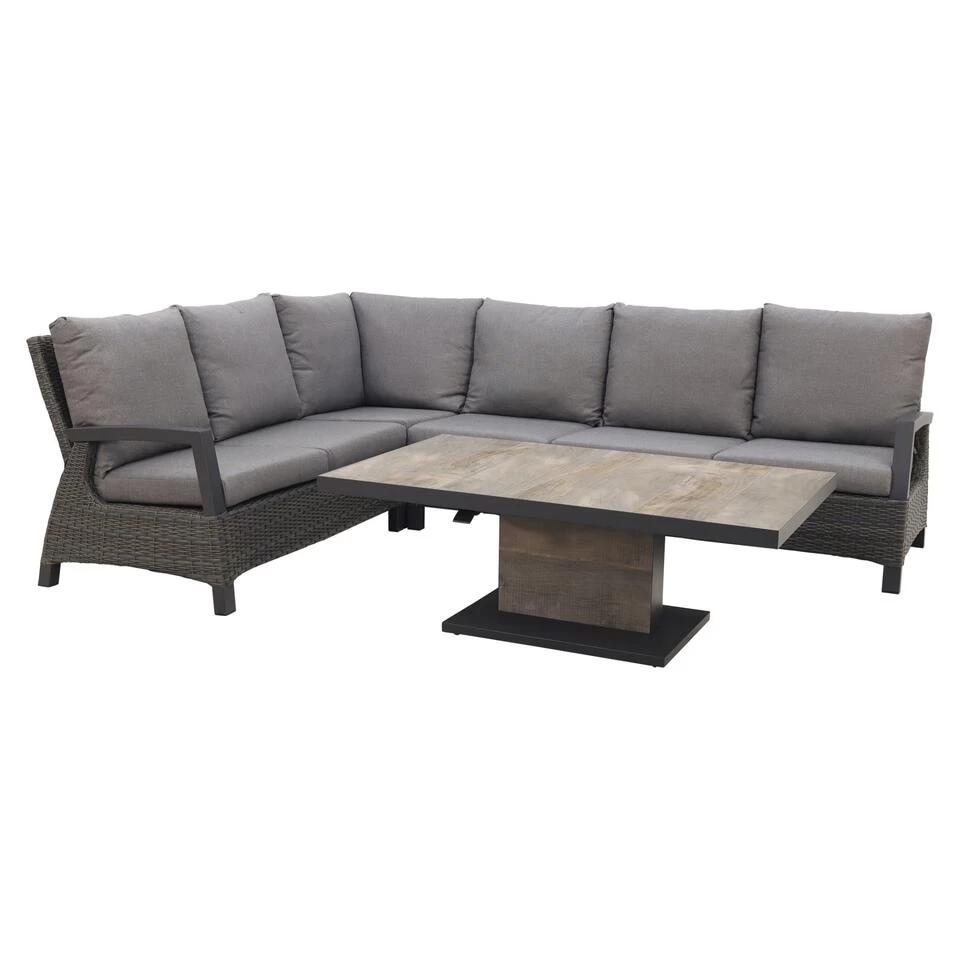 VDG Darwin/Jersey Deluxe Lounge Dining Set - Antraciet