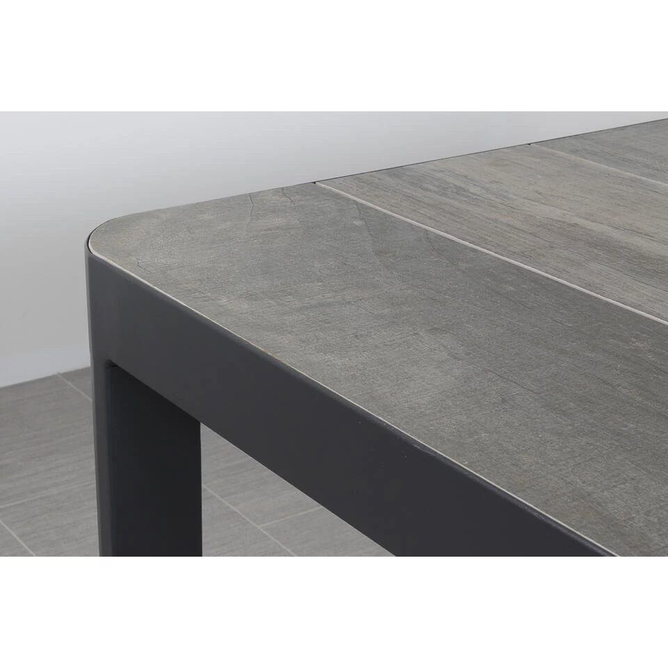 VDG Queens Tuintafel Antraciet - 160 X 90 Cm - Afbeelding 4