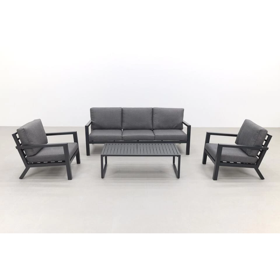VDG Hugo Stoel-bank Loungeset - Antraciet - Afbeelding 2