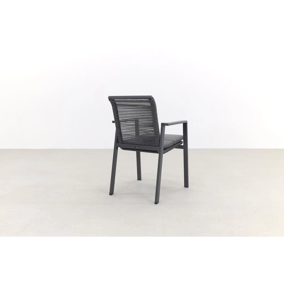 GreenChair Lagoon Stapelbare Tuinstoel - Antraciet - Afbeelding 3