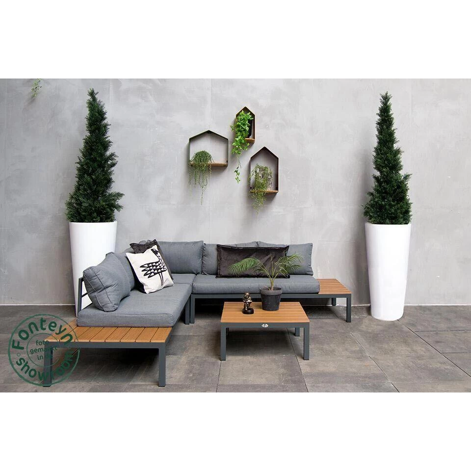 Fonteyn - Loungeset Palma - Antraciet - Afbeelding 2