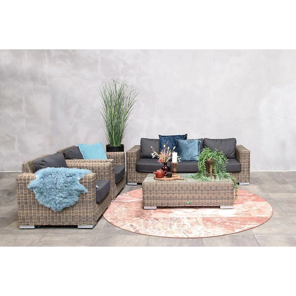 Fonteyn - Loungeset Queen - Cappuccino - Afbeelding 3