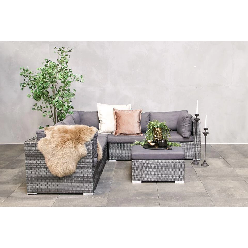 Fonteyn - Loungeset Rimini - Dark Grey - Afbeelding 3