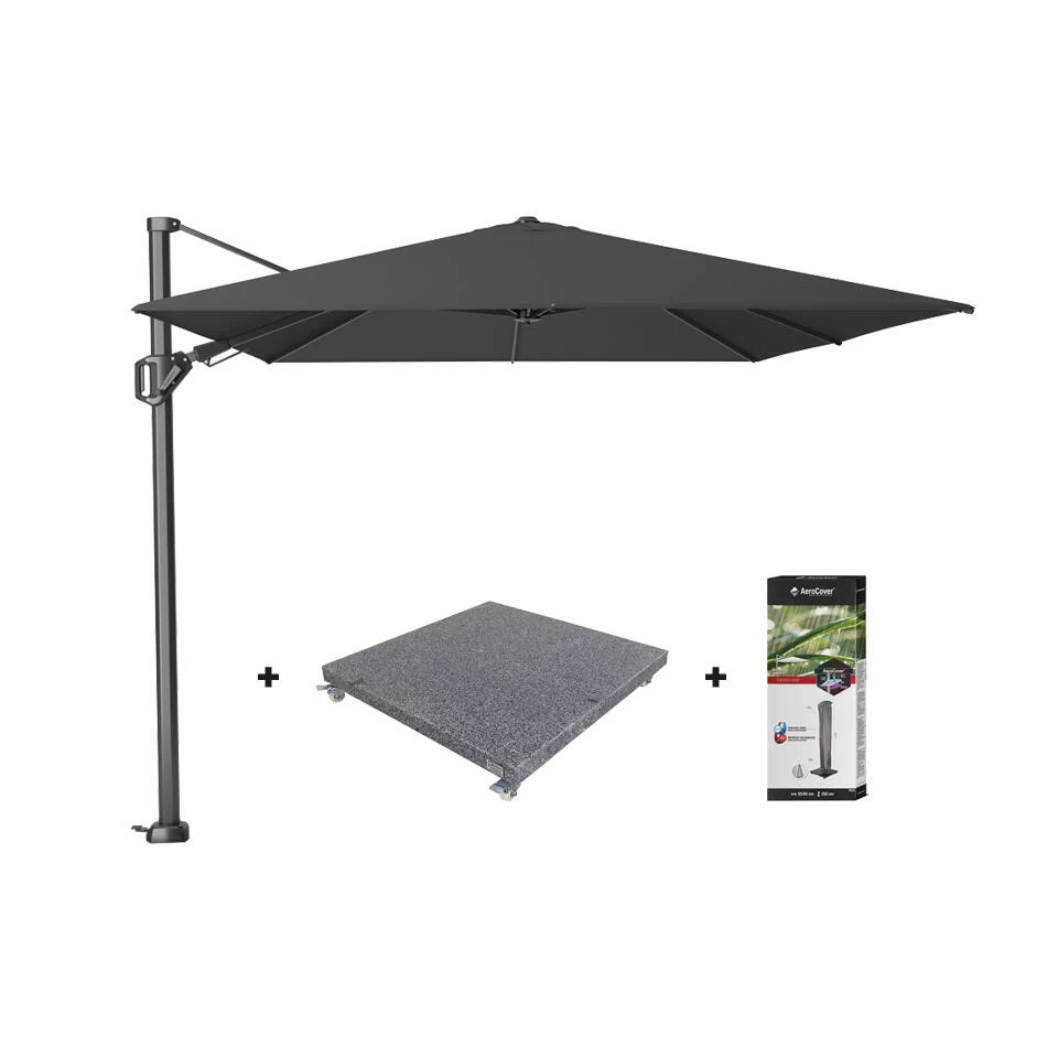 Platinum Challenger Premium T2 3.5x2.6 M - Faded Black + Voet En Hoes