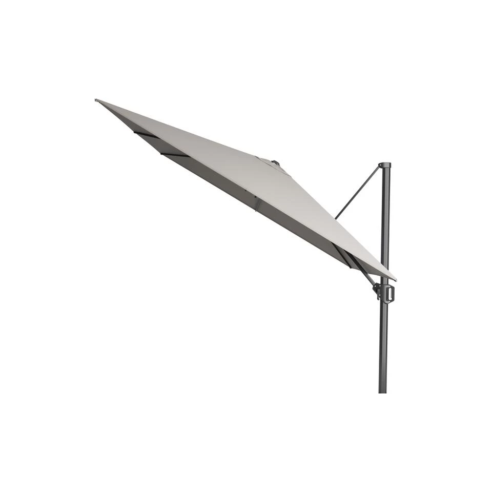 Platinum Challenger T1 Zweefparasol Premium 3x3 M. - Manhattan Grey - Afbeelding 2