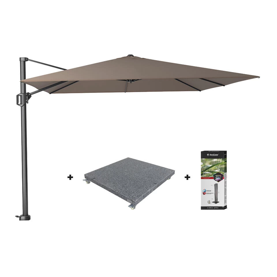 Platinum Challenger Premium T1 3x3 M - Havanna Taupe Met Voet En Hoes