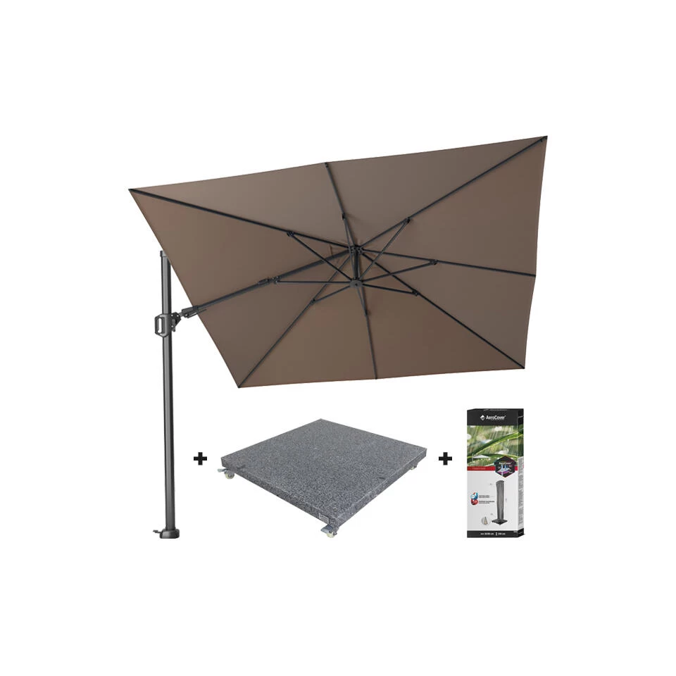 Platinum Challenger Premium T2 3x3 M - Havanna Taupe Met Voet En Hoes