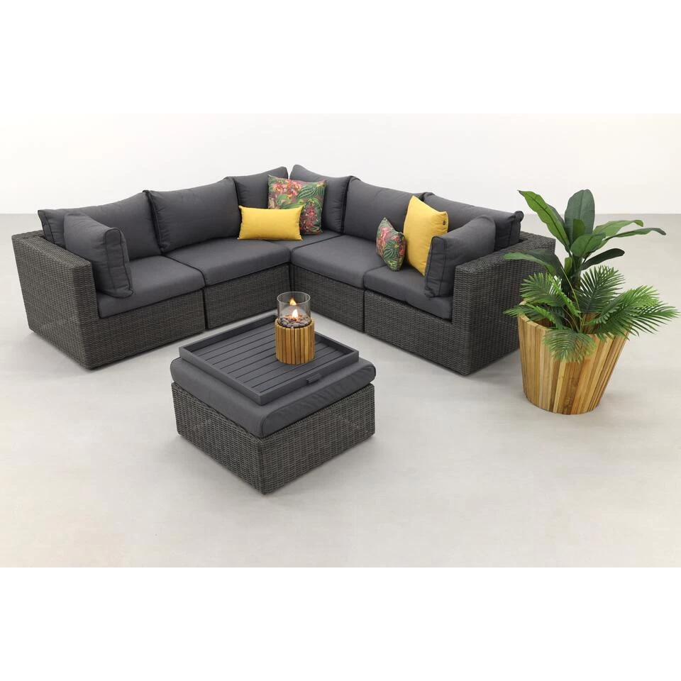 Suns Loungeset Garda - Antraciet - Afbeelding 2