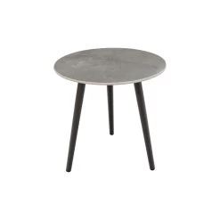 VDG Brasilia Bijzettafel 50 Cm. - Antraciet - Ceramic