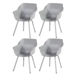 Hartman Sophie Element Dining Armstoel- Grijs - 4 St.