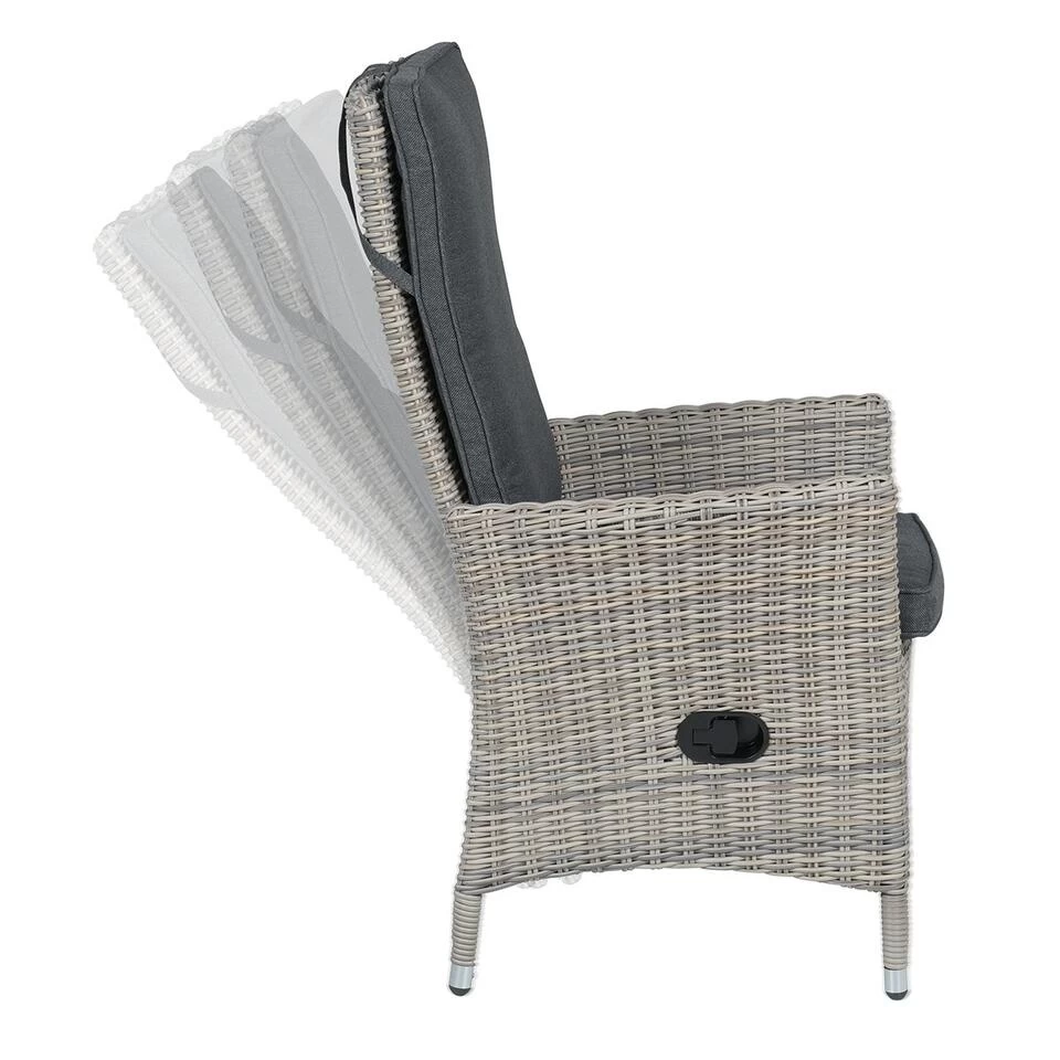 Garden Impressions Collin Verstelbare Tuinstoel - Vintage Willow - Afbeelding 2