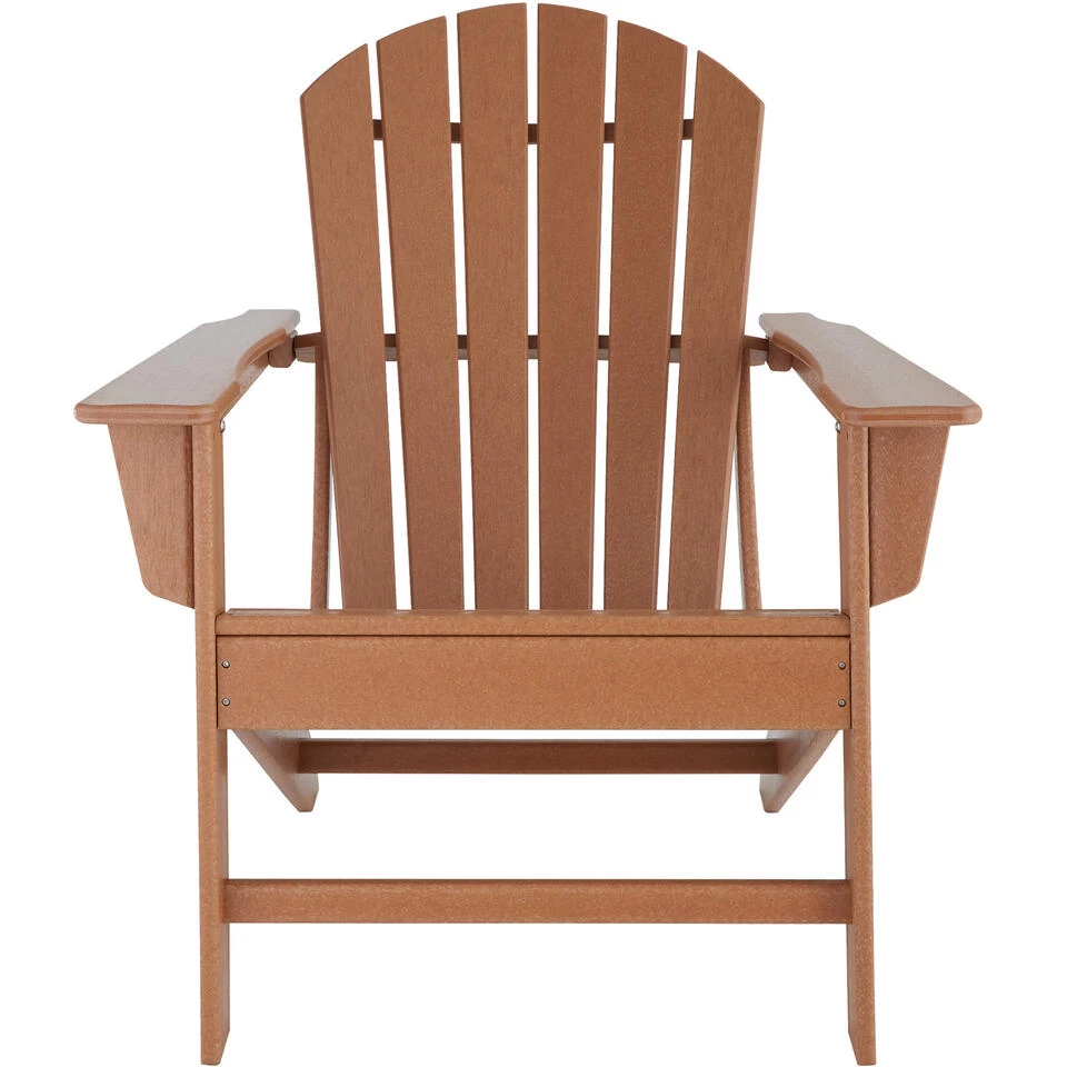 Tectake -tuinstoel Adirondack -Janis - Bruin - Afbeelding 4
