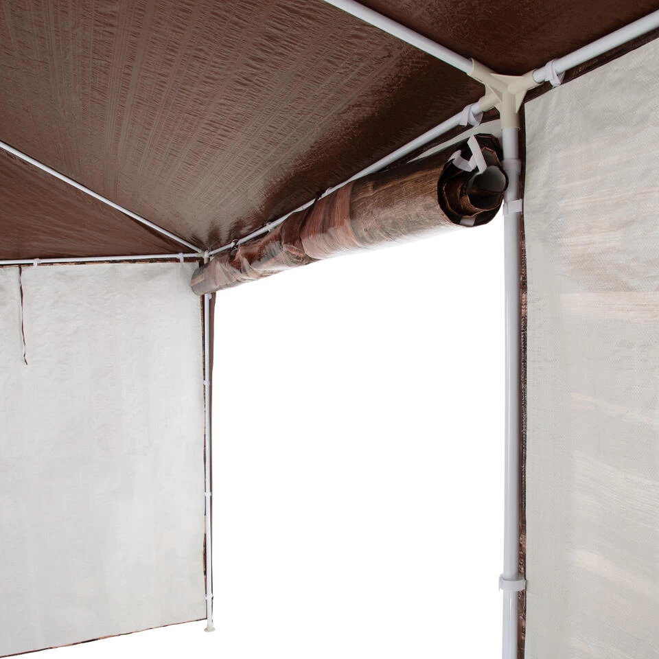 Tectake - Paviljoen Partytent Alpenhut - 9x3 M - 8 Zijdelen - - Afbeelding 3