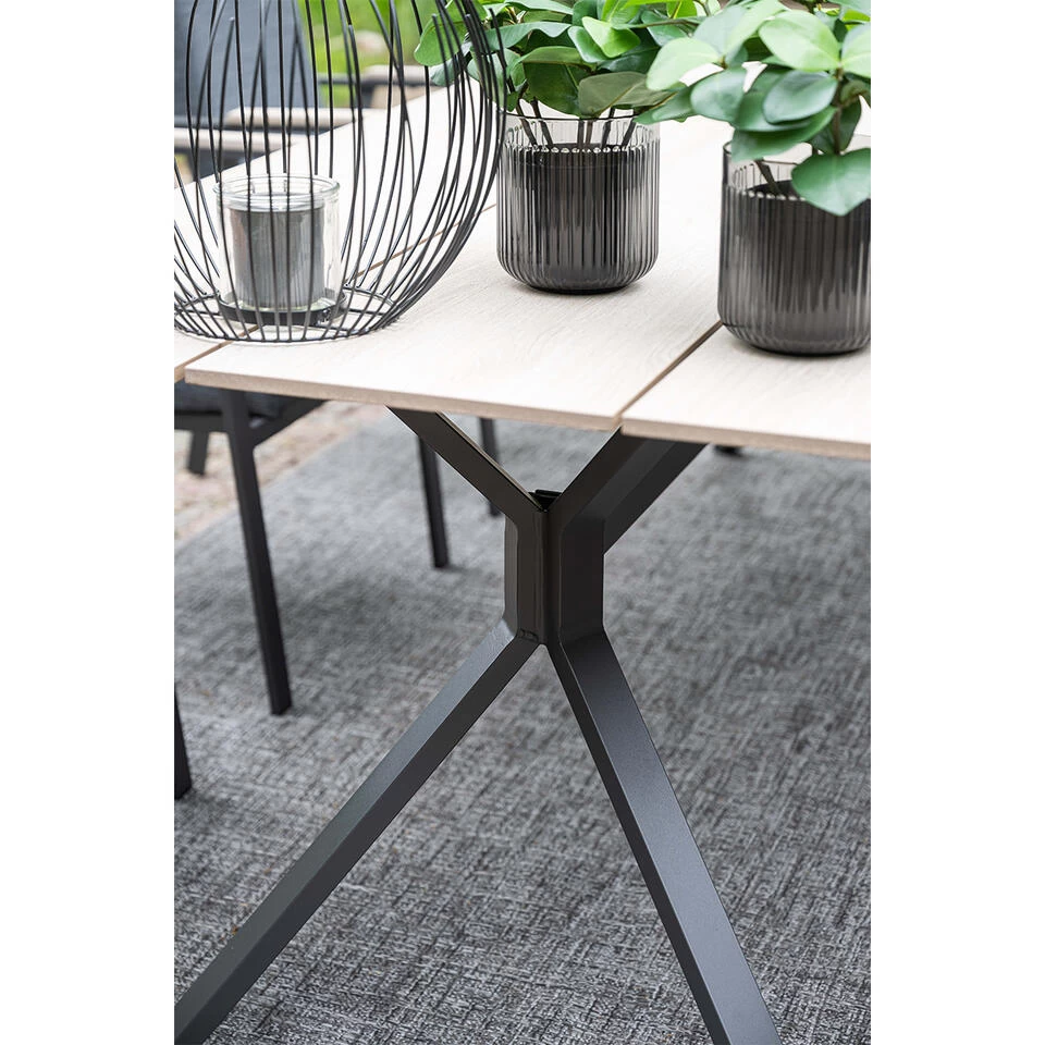 Garden Impressions Robin Tuintafel 220x100xH72 Cm - Light Imowood - Afbeelding 2