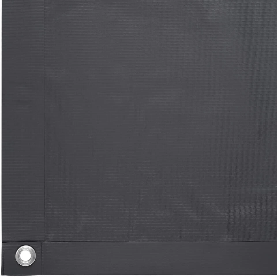 Tectake - Balkondoek Balkonreling Tuinscherm - Hoogte 90 Cm - 6 Meter - Zwart - Afbeelding 3