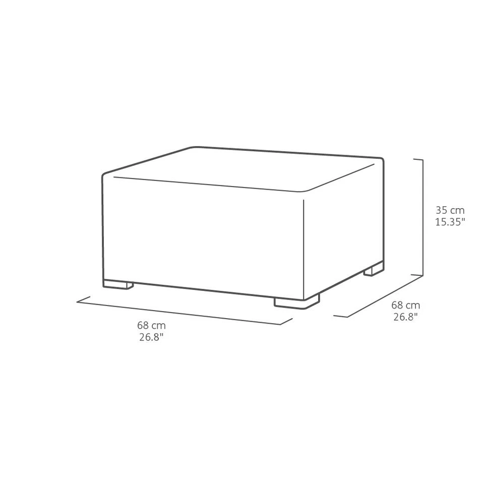 Allibert California ChaiseLongue Loungeset - 3-4 Personen - Grijs - Afbeelding 4
