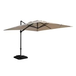 Exotan Parasol Buiten Roma - Aluminium - Zand - 265x300x300