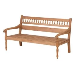 Exotan 2-Zits Tuinbankje Java - Teak - Naturel - 85x150x79