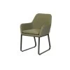 Exotan Fauteuil Buiten Plaza - Aluminium - Groen - Set Van 2