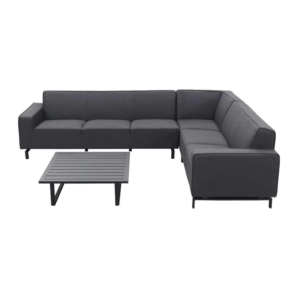 VDG Boavista/Cuba Sunbrella Loungeset - Sooty - 4-delig