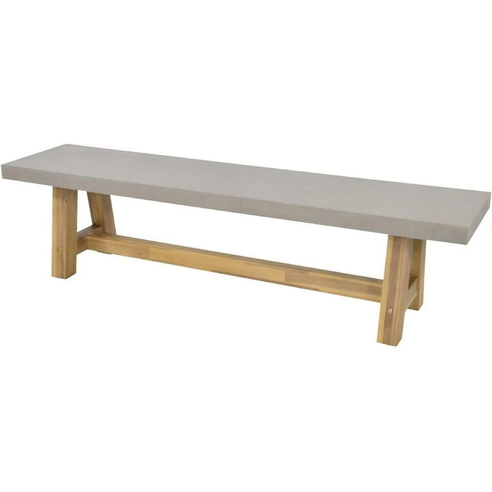 Judy Tuinbank 180cm - Hout - Grijs