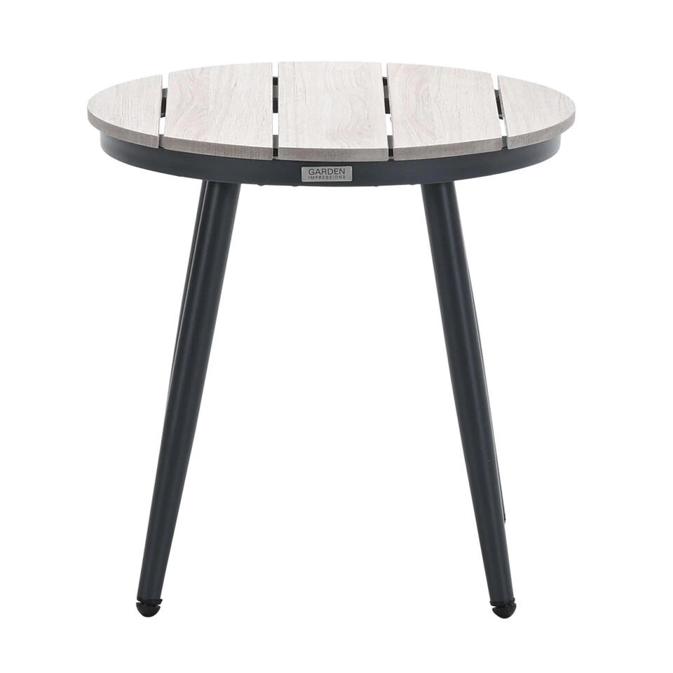 Garden Impressions Lucas Bijzettafel Ø50 - Light Teak Imowood - Afbeelding 3