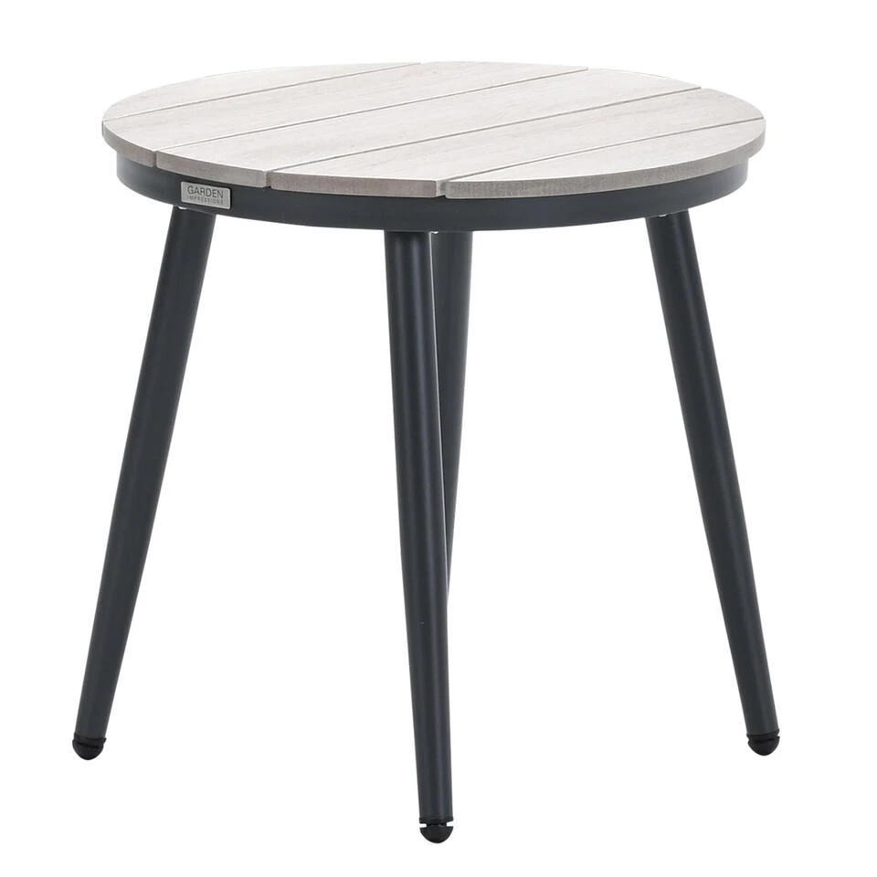 Garden Impressions Lucas Bijzettafel Ø50 - Light Teak Imowood