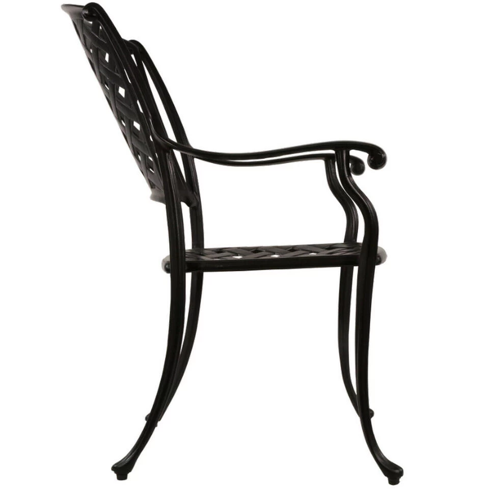 Tuinstoel Westminster - Aluminium - Zwart - Afbeelding 4