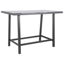 Rimini Bartafel Tuin - Glas - Zwart