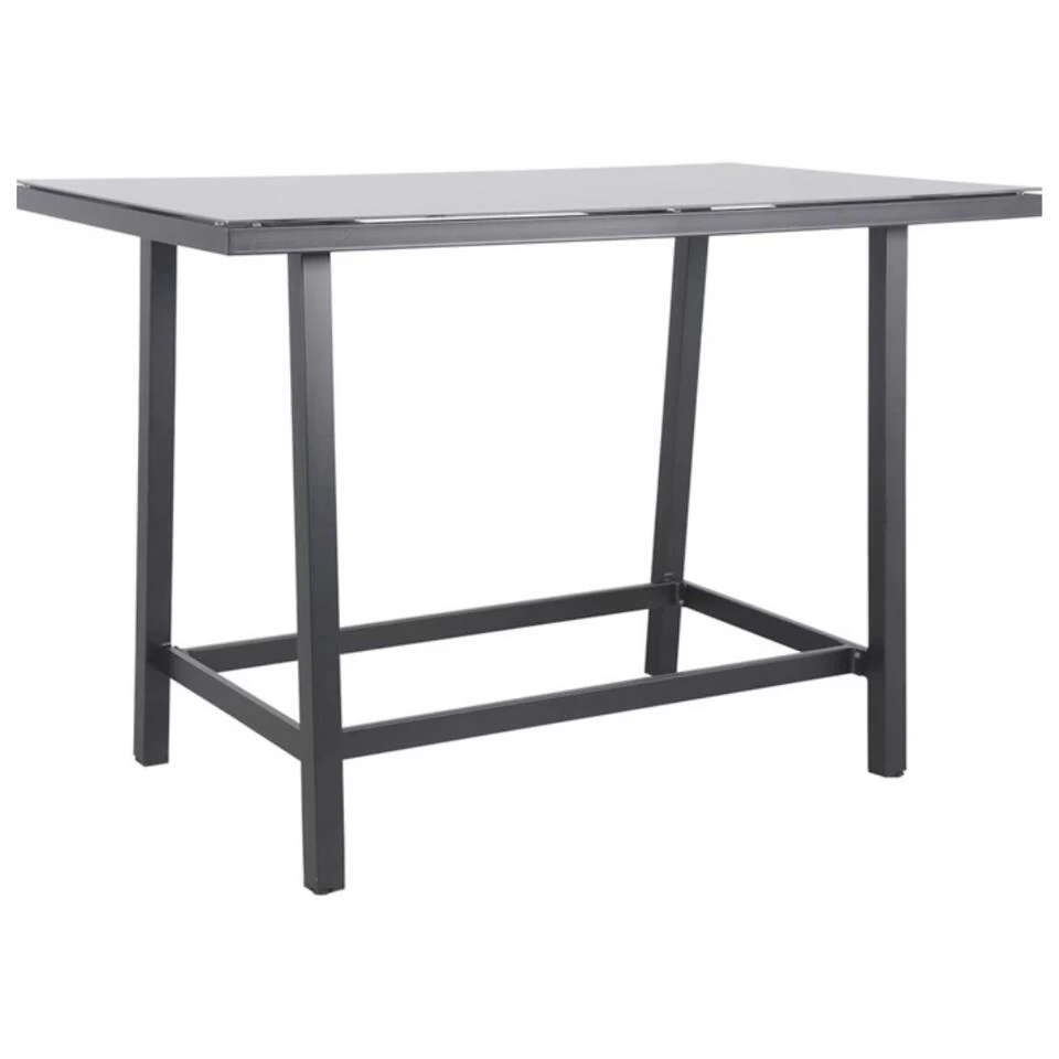 Rimini Bartafel Tuin - Glas - Zwart