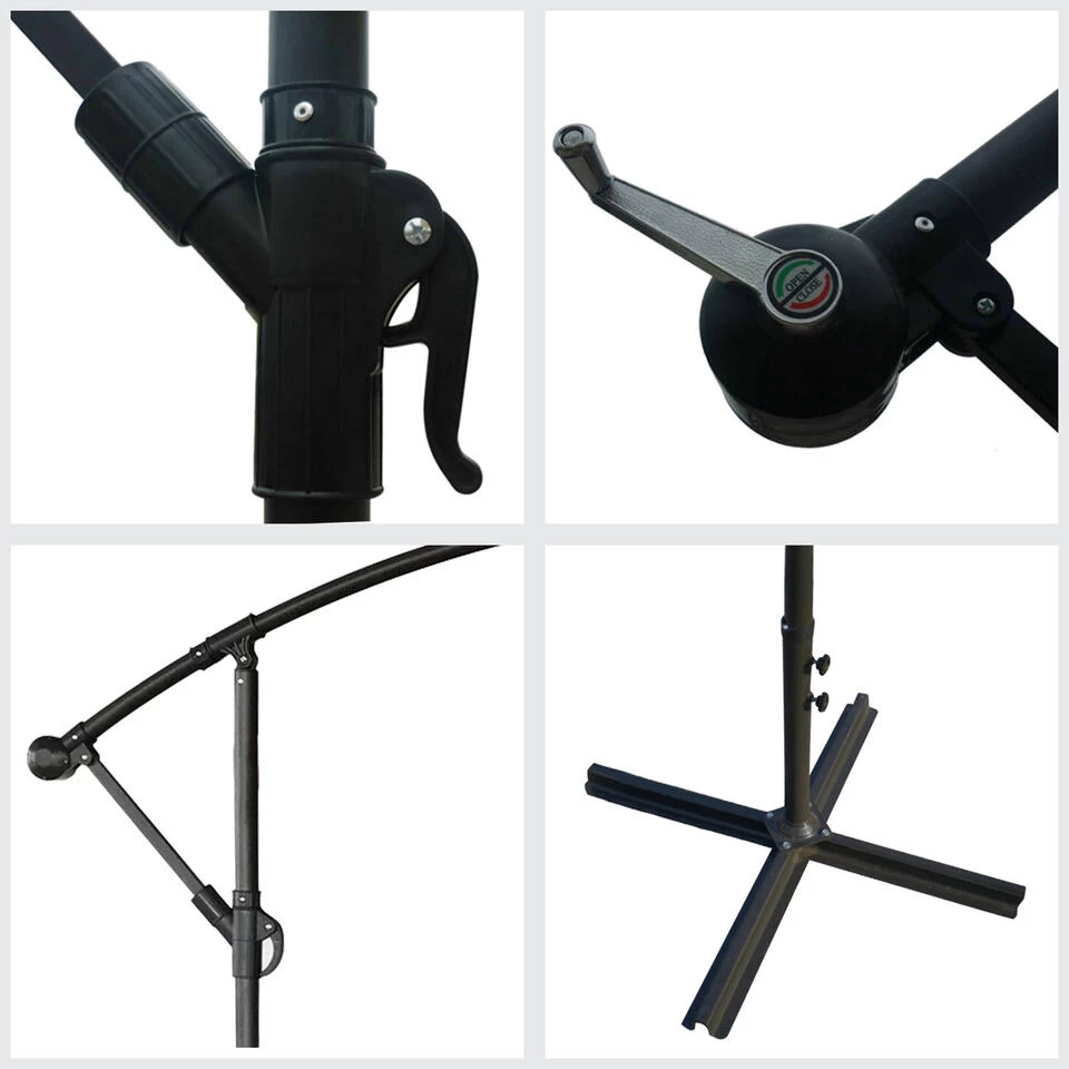 Happy Garden Schaduwzeilen OAHU - Bruin - Staal - Afbeelding 3